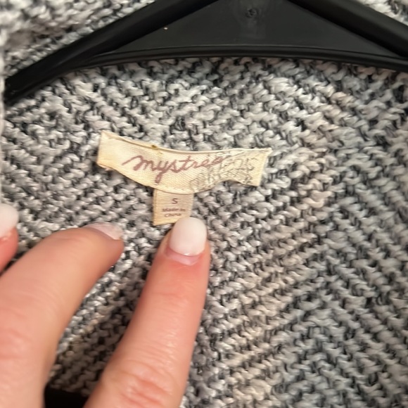 Tweed Moto Jacket. Size S. - Picture 2 of 2